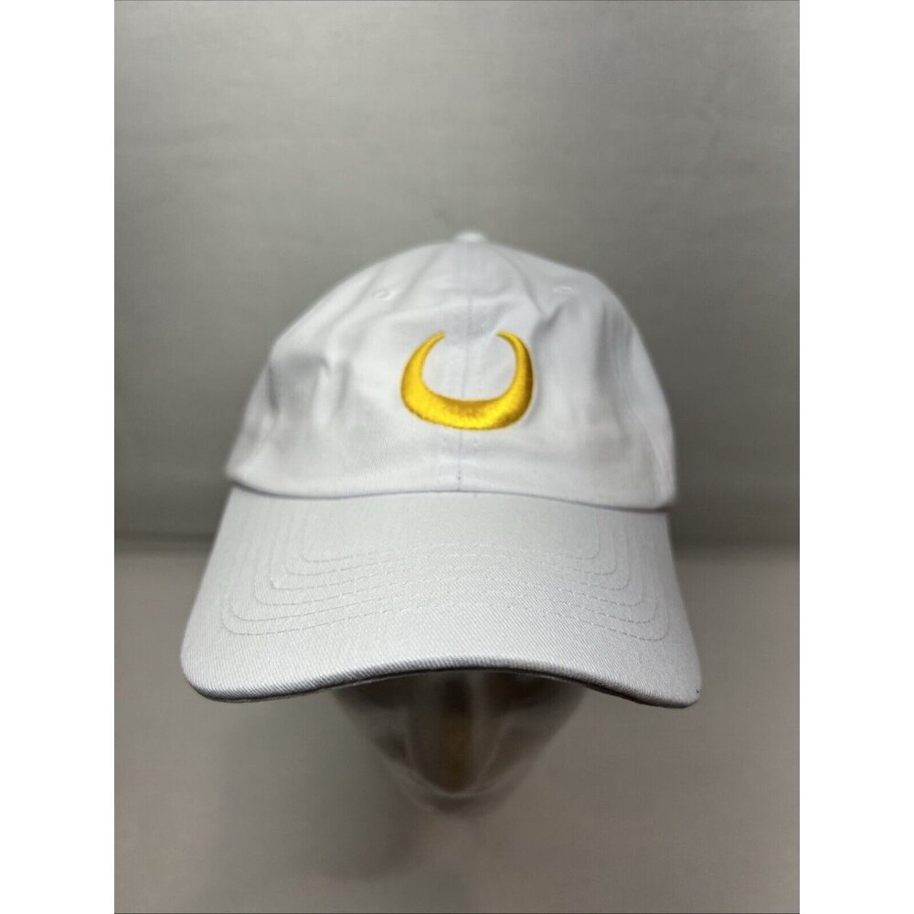 Sailor Moon Luna White Strap Back Hat Cap Anime